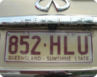 PhotoShield™ License Plate Cover (Australia)